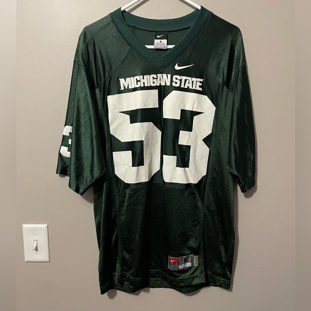 Michigan State football jersey